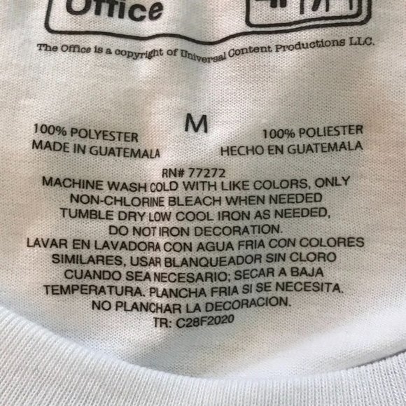 NBC Universal "The Office" Women's Cast Graphic T-Shirt - Size Medium - Picture 5 of 5